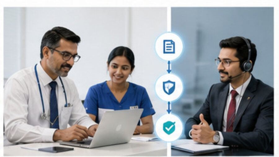 Insurance / TPA Management workflow