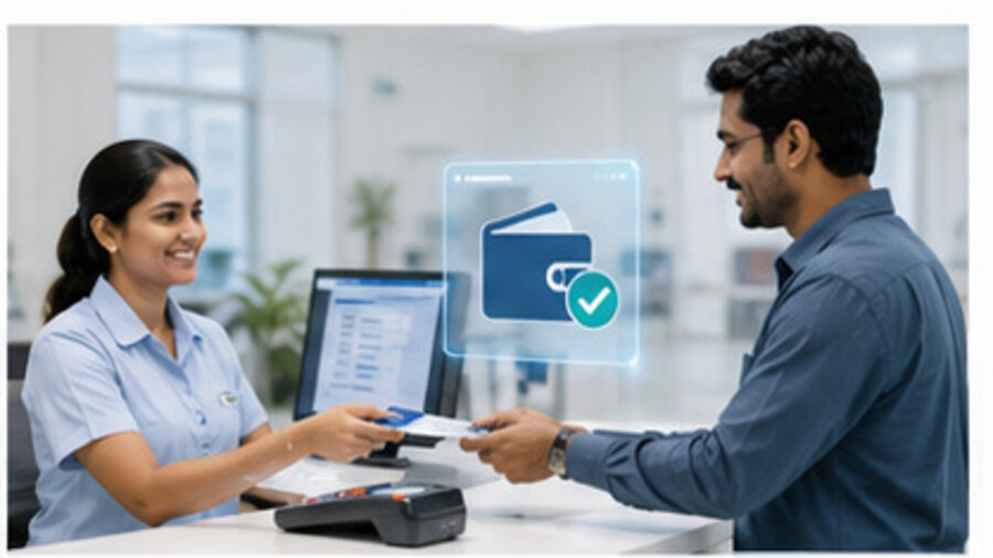 Patient Deposit & Advance Management workflow