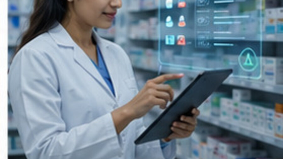 AI Pharmacy Copilot workflow