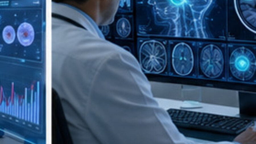 AI Radiology Copilot workflow