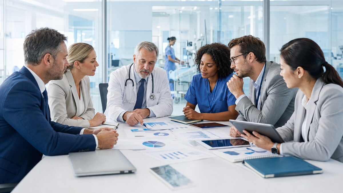 Practical intelligence for hospital transformation. — HospiNuera healthcare platform