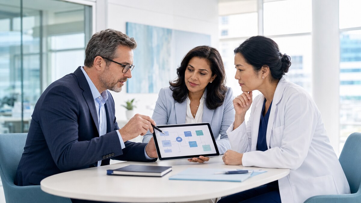 Let’s map the right HIMS for your hospital. — HospiNuera healthcare platform